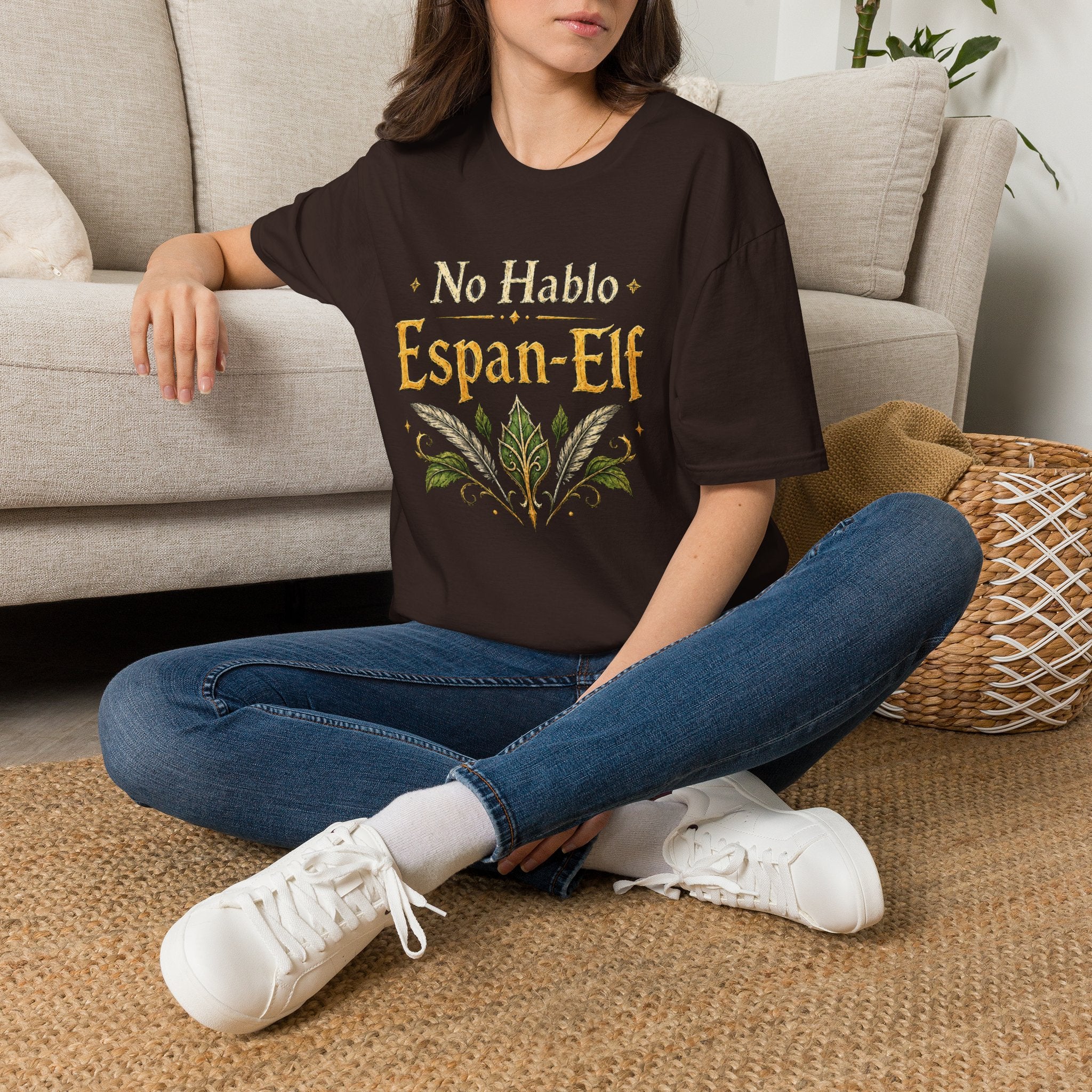 No Hablo Espan-Elf T-Shirt | Elf Fantasy Quote Tee