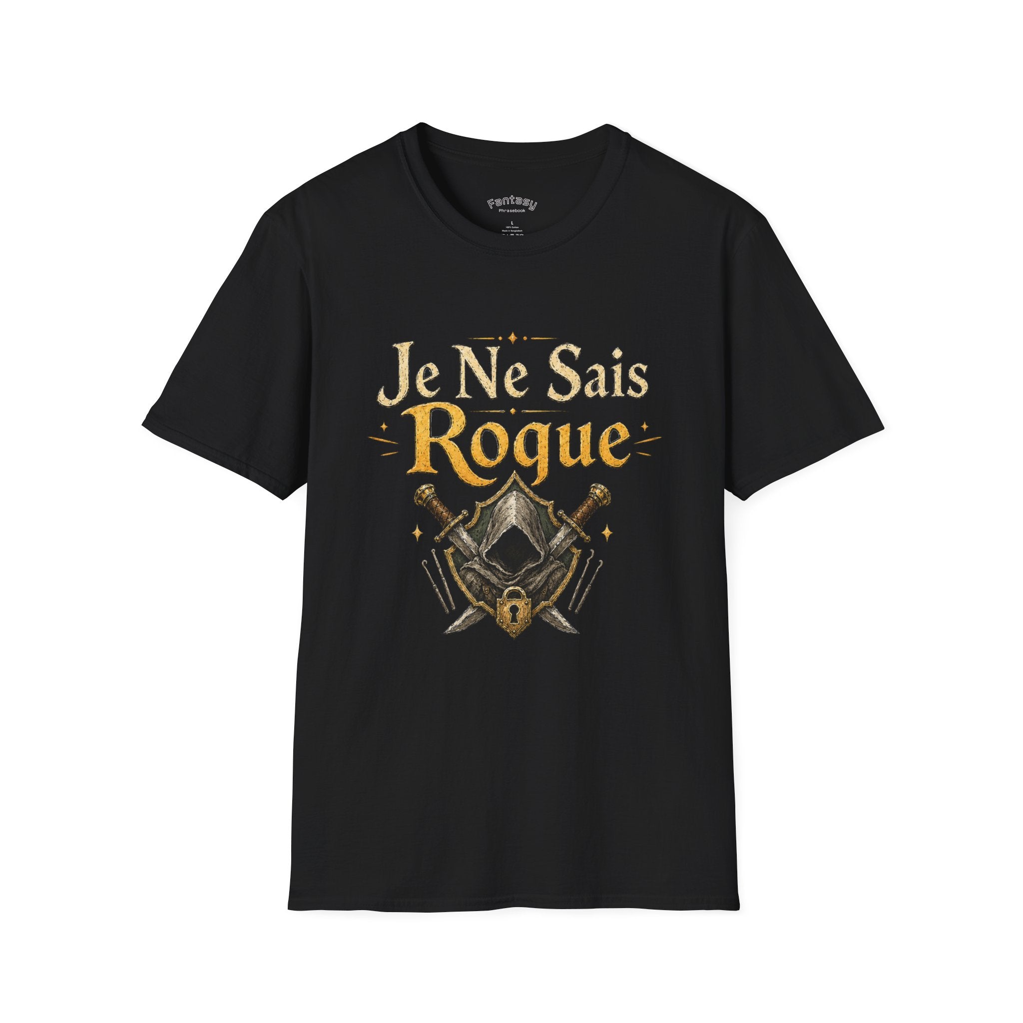 Je Ne Sais Rogue T-Shirt | Rogue Gaming Class Typography