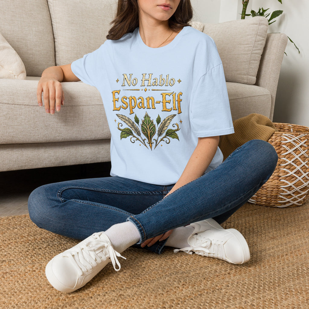 No Hablo Espan-Elf T-Shirt | Elf Fantasy Quote Tee