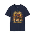 Sometimes Motivation Finds You T-Shirt — Fantasy Adventure Retro Graphic Tee