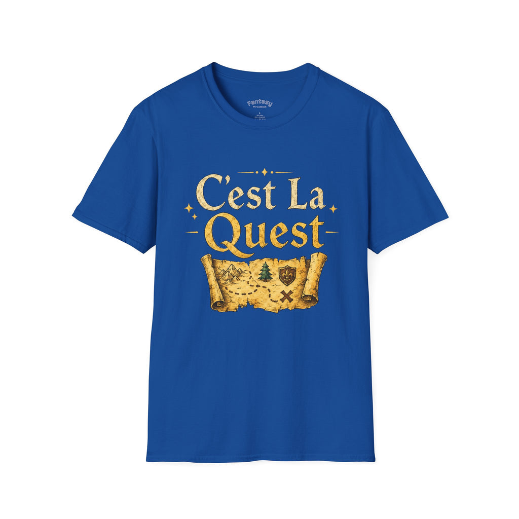 C'est La Quest T-Shirt | RPG Map Treasure Design