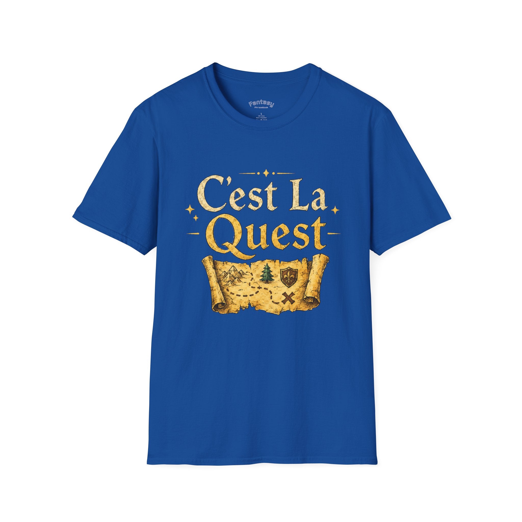 C'est La Quest T-Shirt | RPG Map Treasure Design