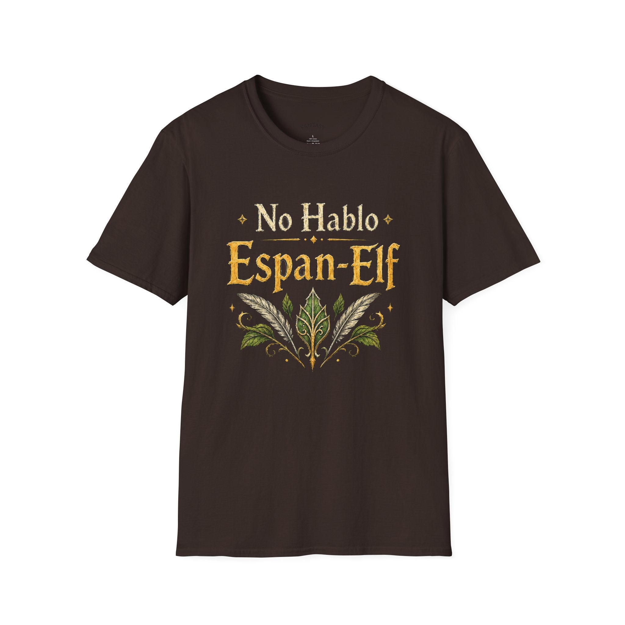 No Hablo Espan-Elf T-Shirt | Elf Fantasy Quote Tee