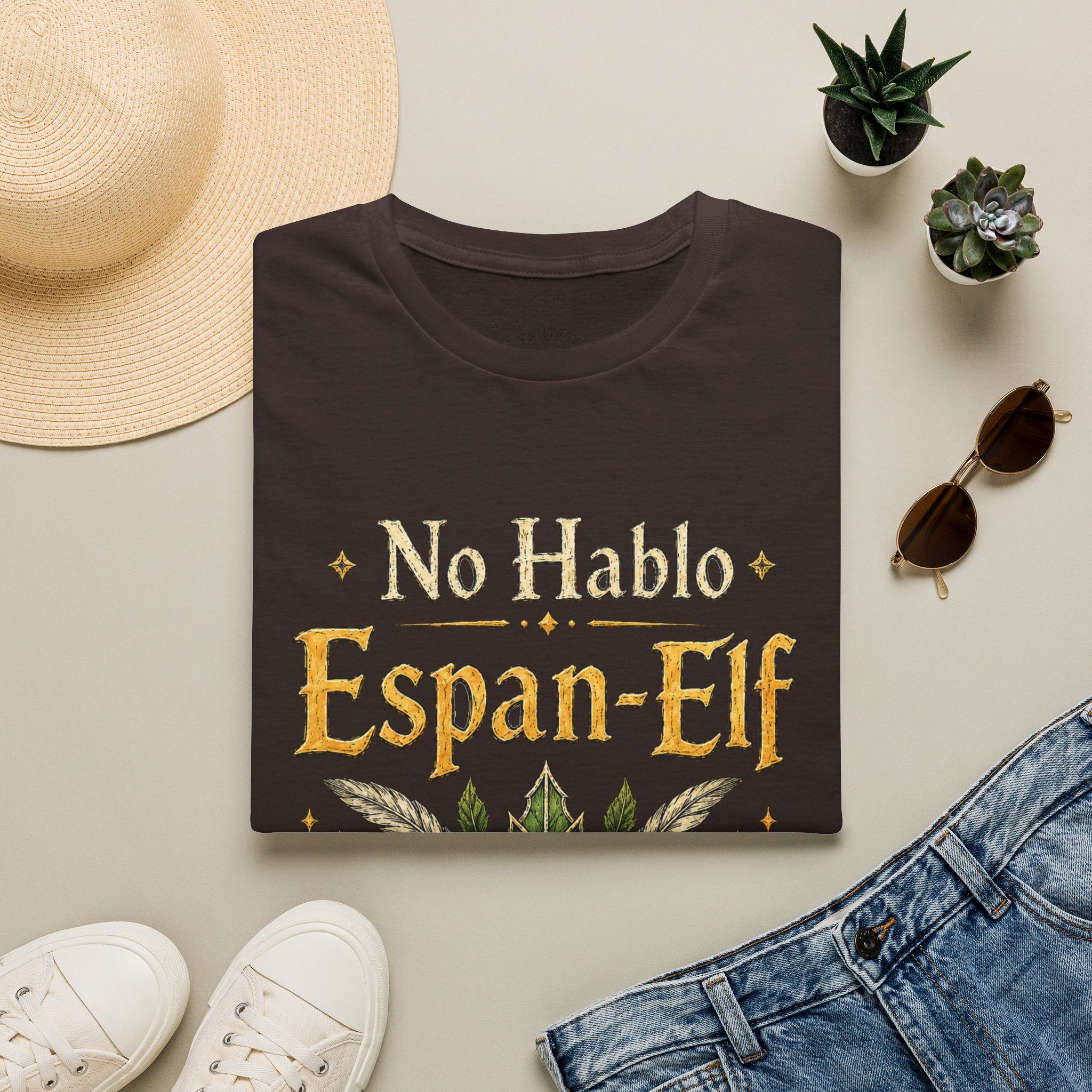 No Hablo Espan-Elf T-Shirt | Elf Fantasy Quote Tee