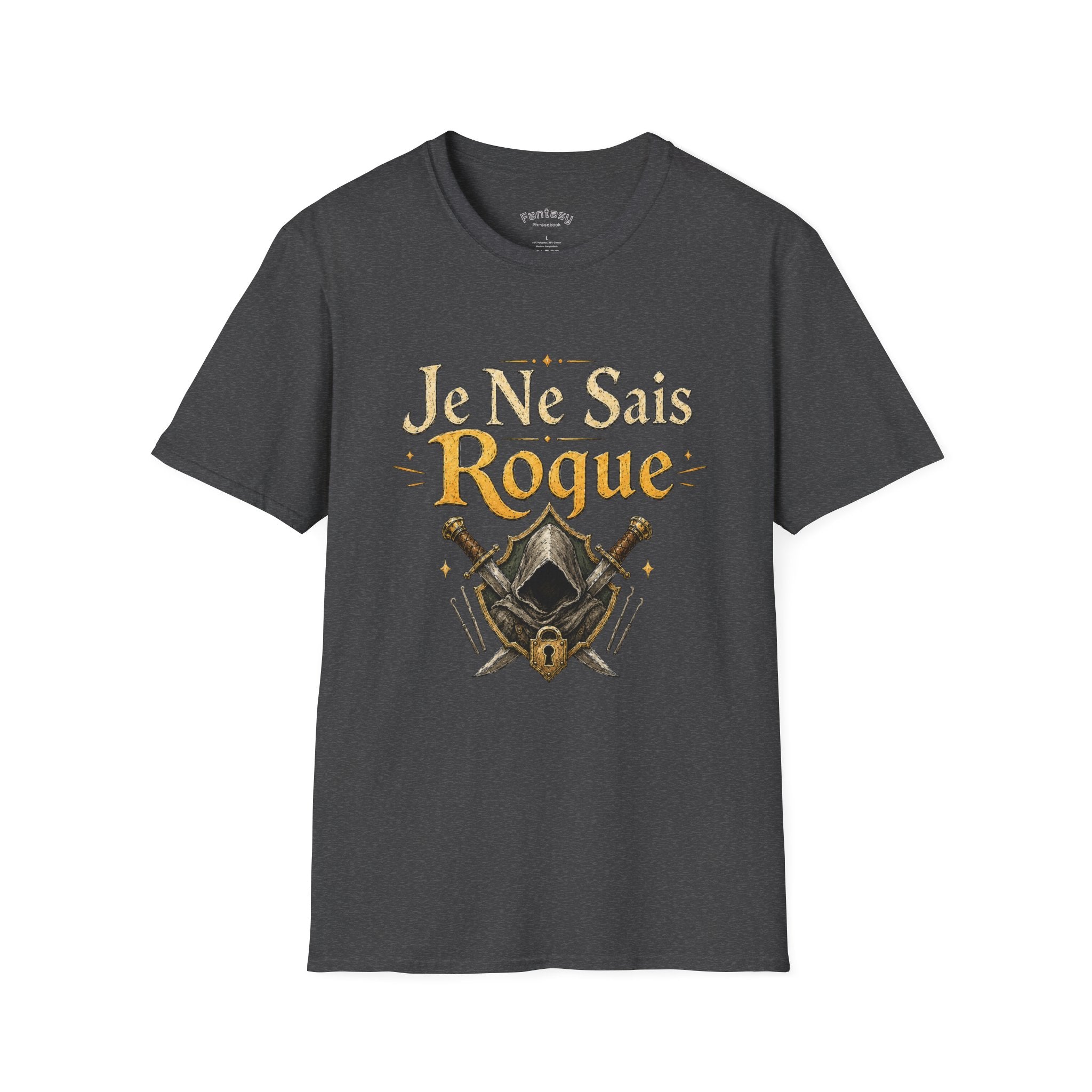 Je Ne Sais Rogue T-Shirt | Rogue Gaming Class Typography