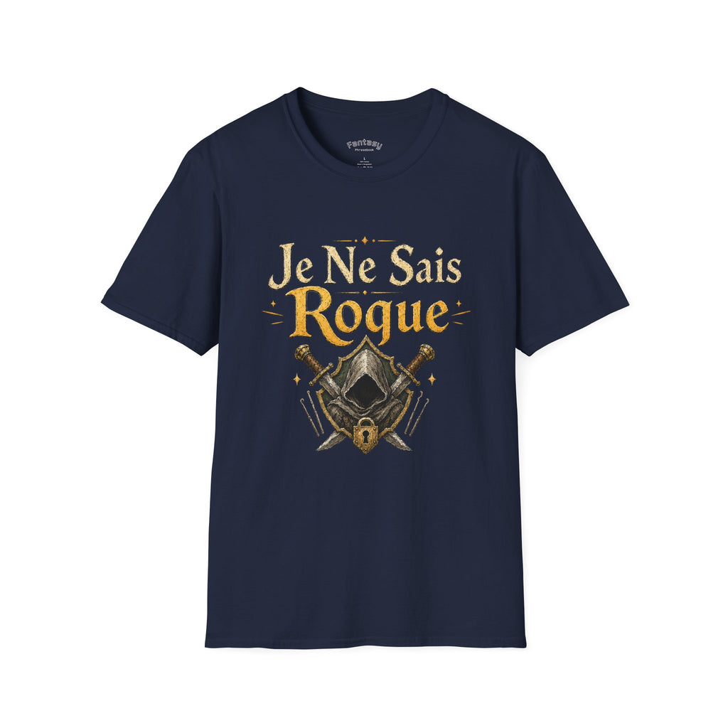 Je Ne Sais Rogue T-Shirt | Rogue Gaming Class Typography