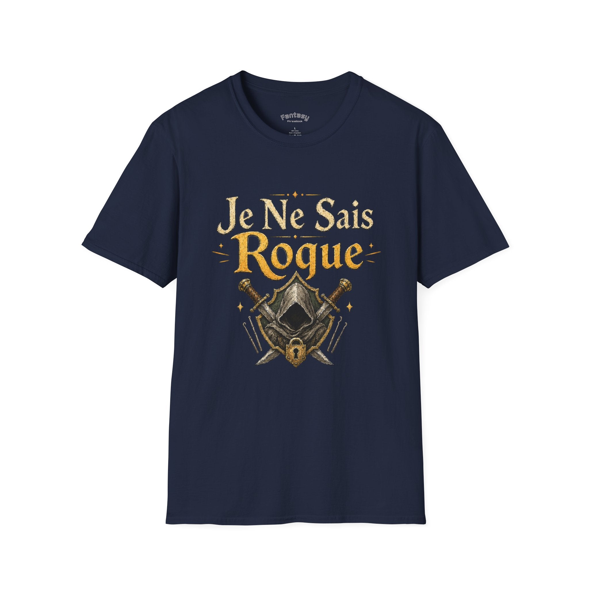 Je Ne Sais Rogue T-Shirt | Rogue Gaming Class Typography