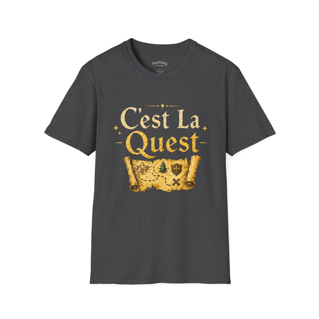 C'est La Quest T-Shirt | RPG Map Treasure Design