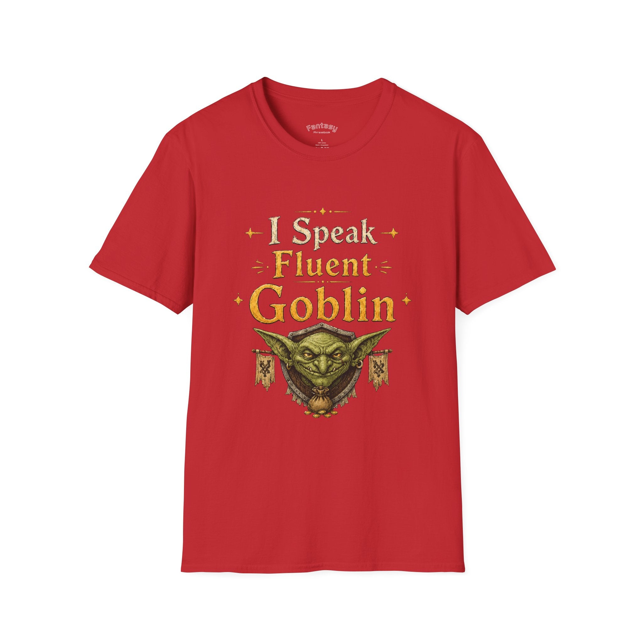 I Speak Fluent Goblin T-Shirt | Fantasy Creature Graphic Tee