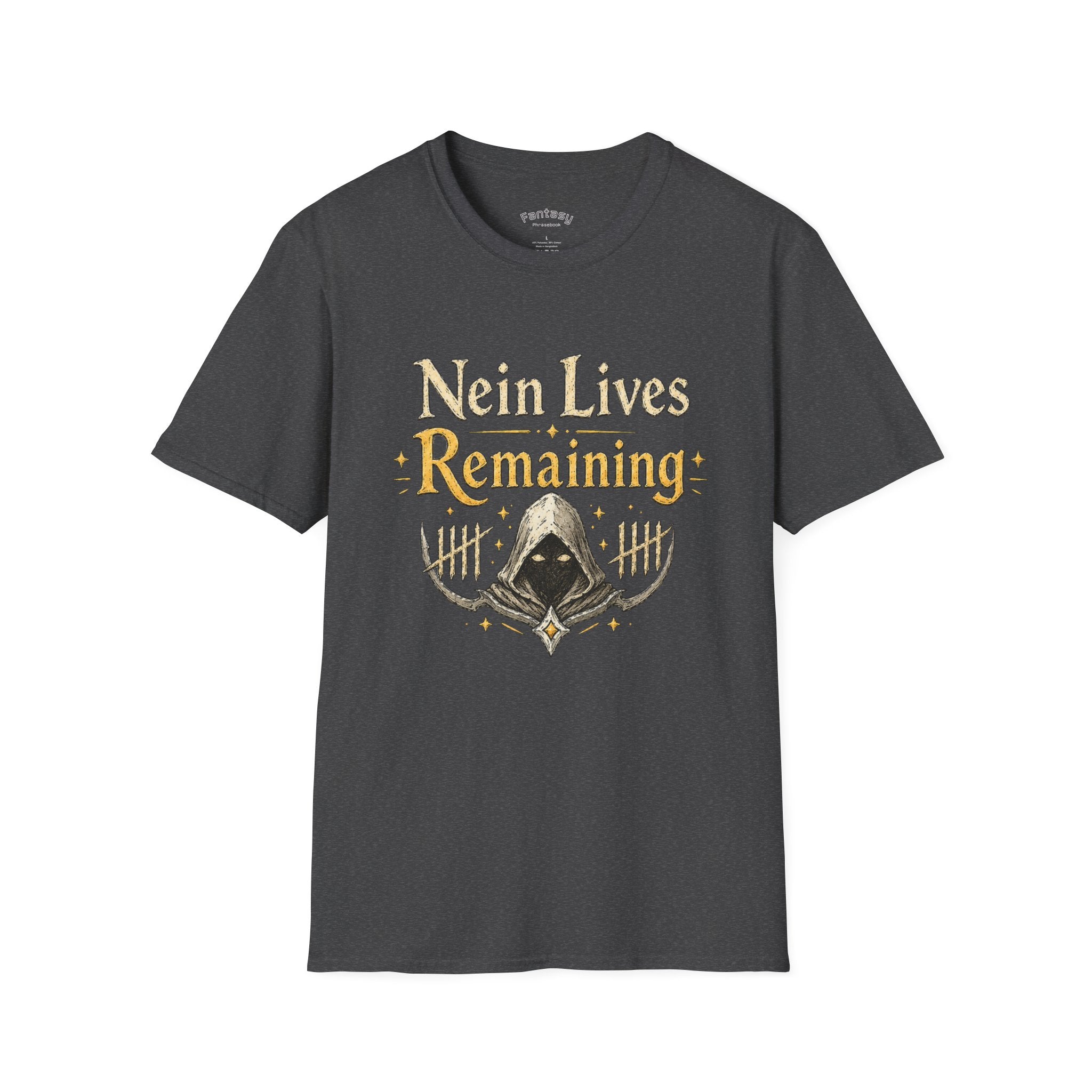 Nein Lives Remaining T-Shirt | Funny German Wordplay